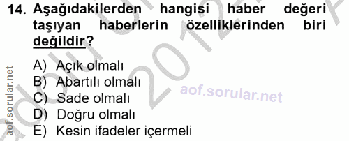 Soru 14
