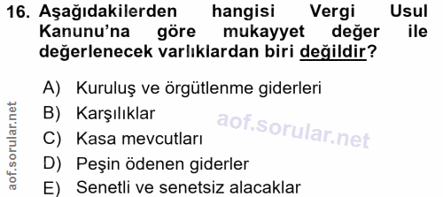 Soru 16