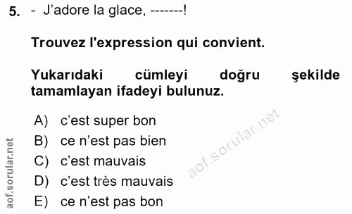 Soru 5