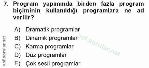 Soru 7