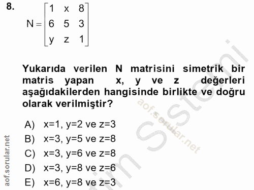 Soru 8