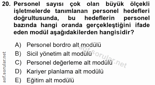 Soru 20