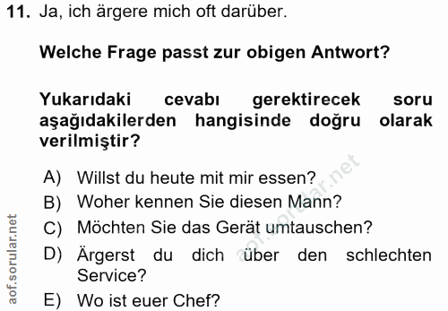 Soru 11