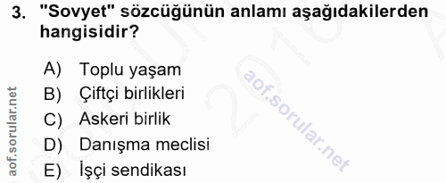 Soru 3