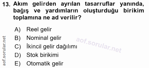 Soru 13