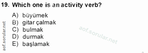 Soru 19