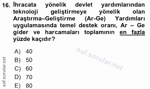 Soru 16