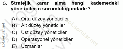 Soru 5