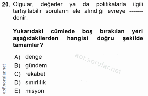 Soru 20