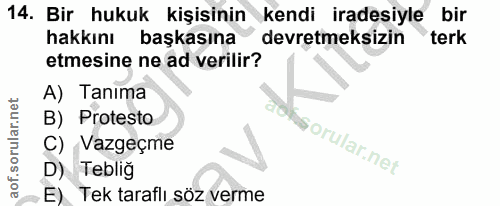 Soru 14