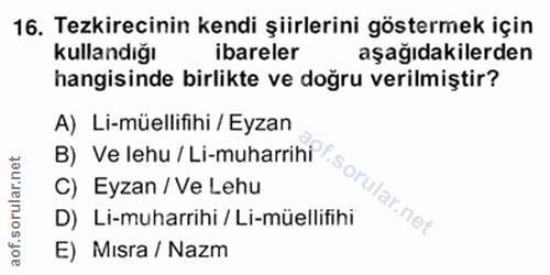 Soru 16