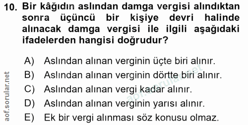 Soru 10