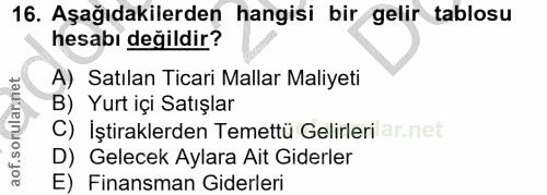 Soru 16