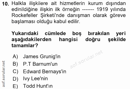 Soru 10