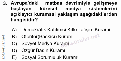 Soru 3