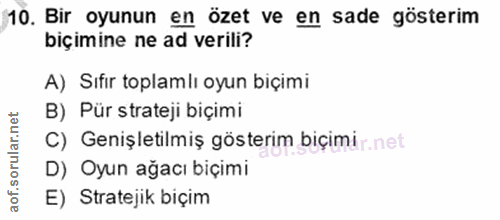Soru 10
