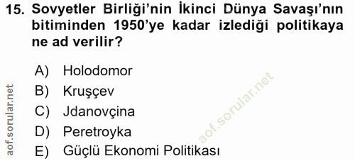 Soru 15