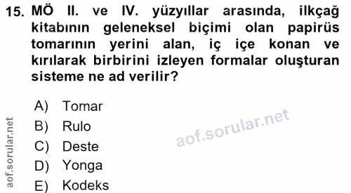 Soru 15