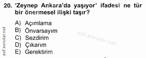 Soru 20