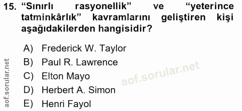 Soru 15