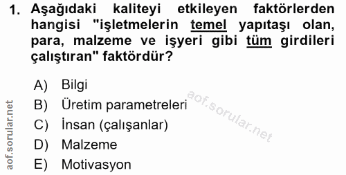 Soru 1