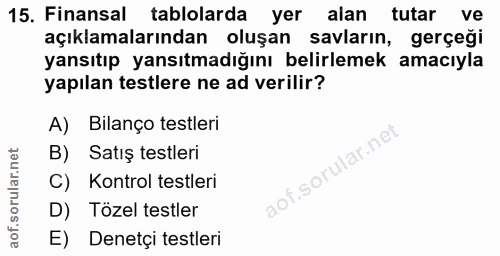 Soru 15