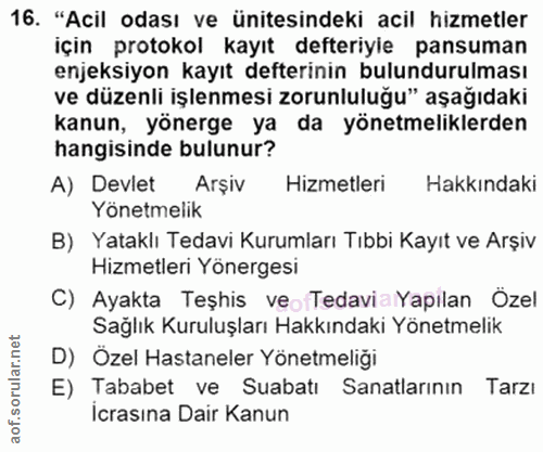 Soru 16