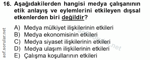 Soru 16