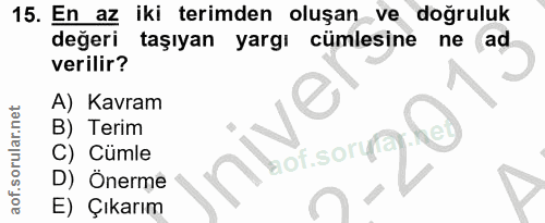 Soru 15