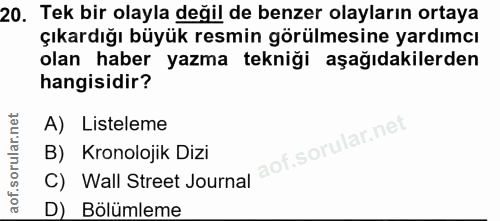 Soru 20