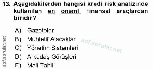 Soru 13