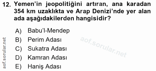 Soru 12