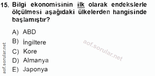 Soru 15