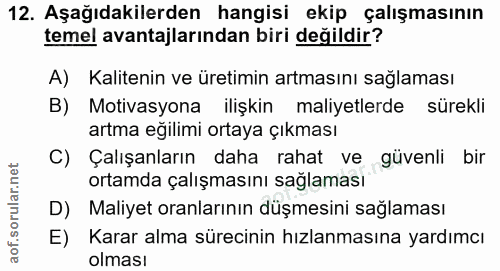 Soru 12