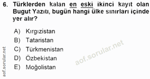 Soru 6