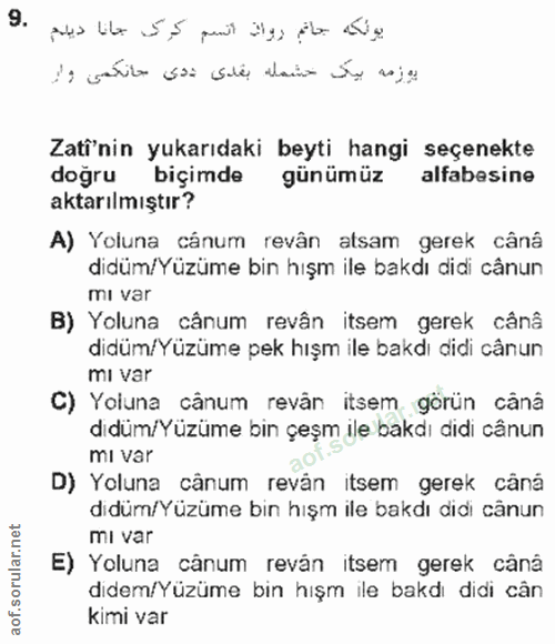 Soru 9