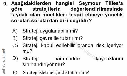 Soru 9