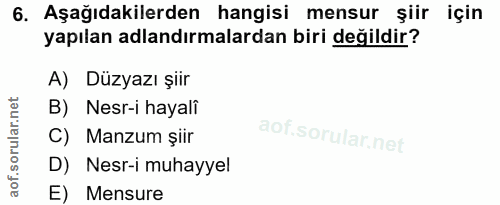 Soru 6