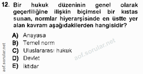Soru 12