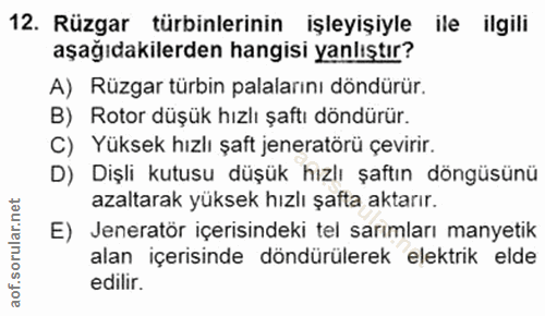 Soru 12