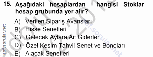 Soru 15