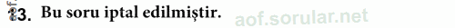 Soru 13