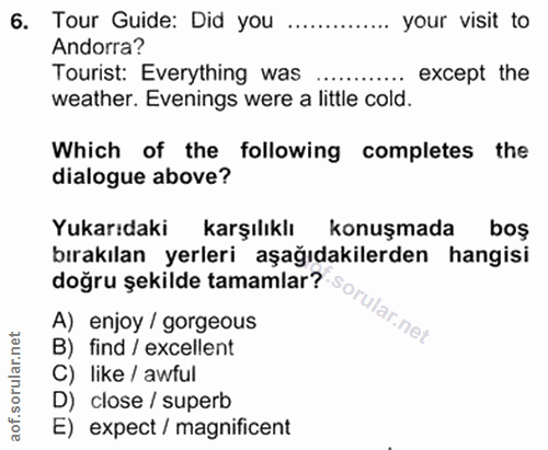 Soru 6