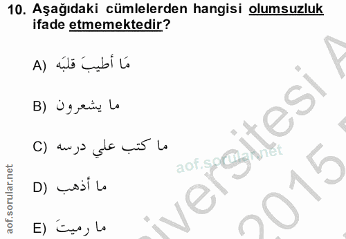Soru 10