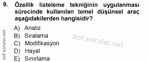 Soru 9
