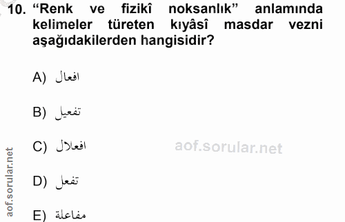 Soru 10