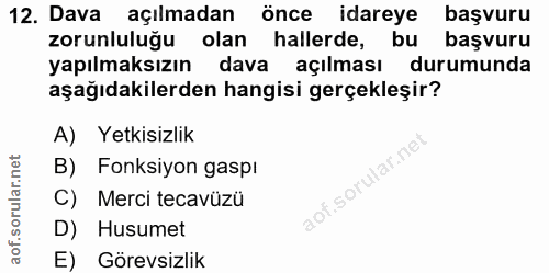 Soru 12
