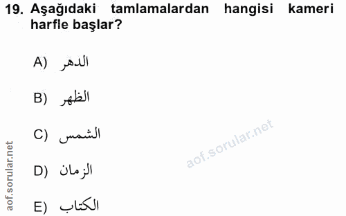 Soru 19