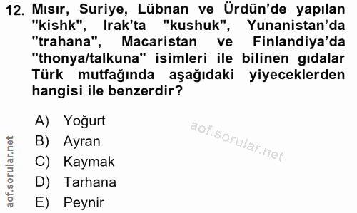 Soru 12