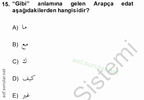 Soru 15